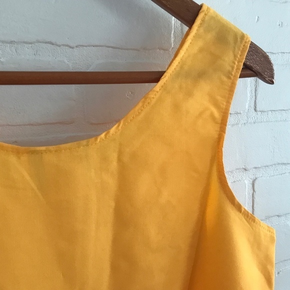 Vintage Camisole tank top Reitmans Marigold Yellow Size L - Picture 3 of 5